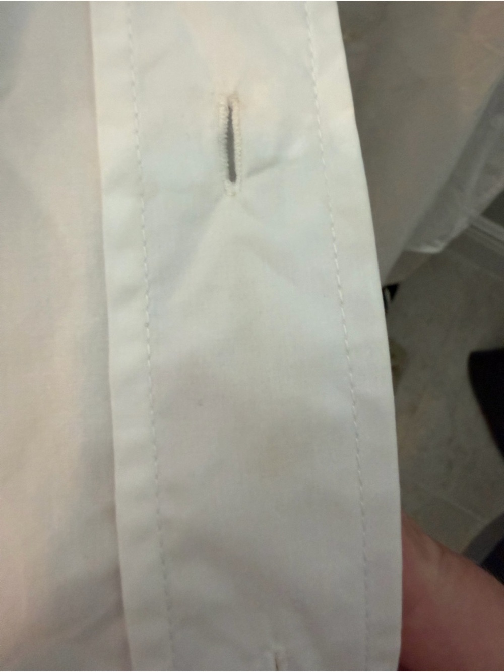 Frame Classic White Oversized Button-Down Shirt - Picture 4 of 4
